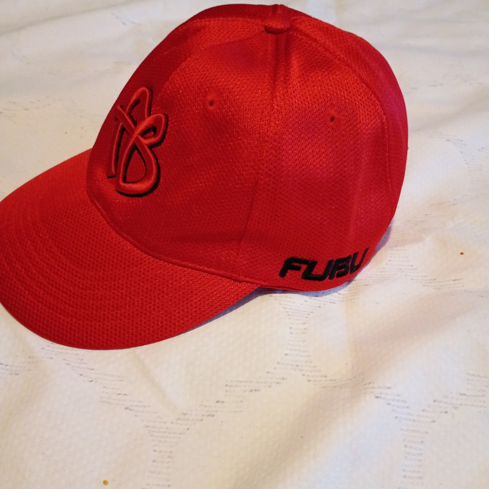 FUBU Red Baseball Cap